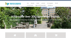 Desktop Screenshot of hpforvaltning.se